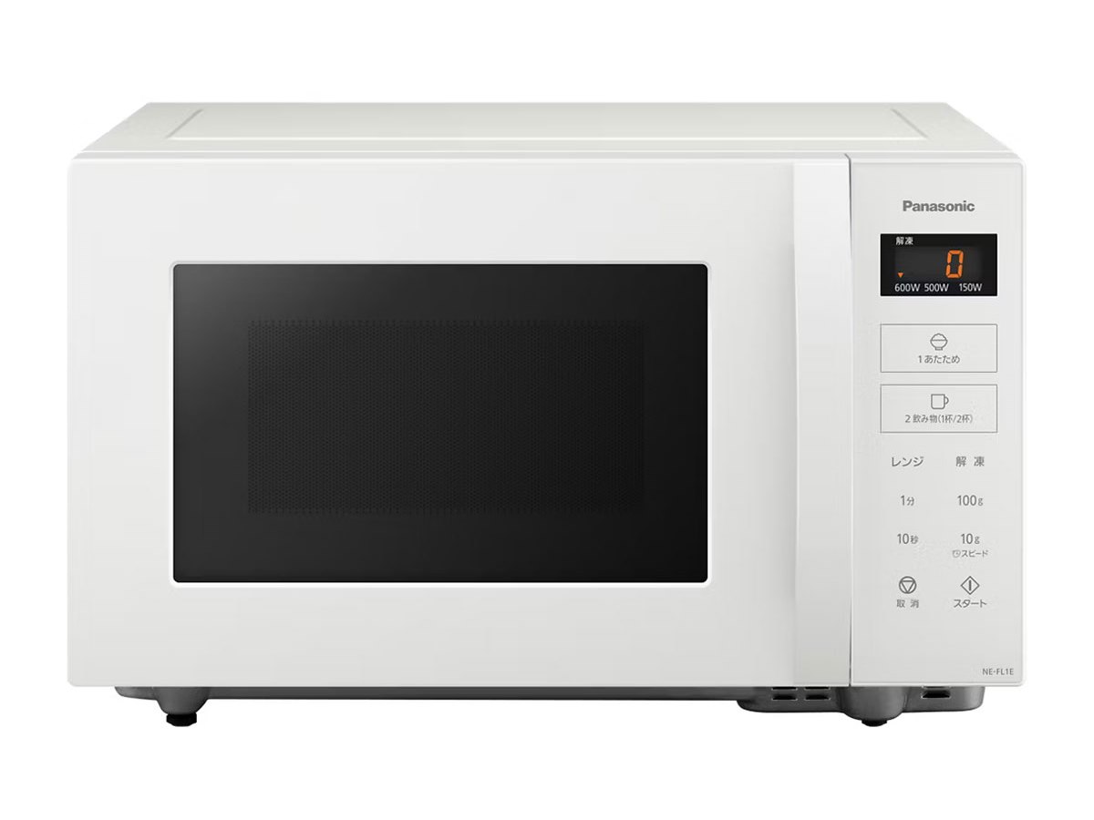 パナソニック、1000Wインバーターに対応したフラット庫内の22L単機能