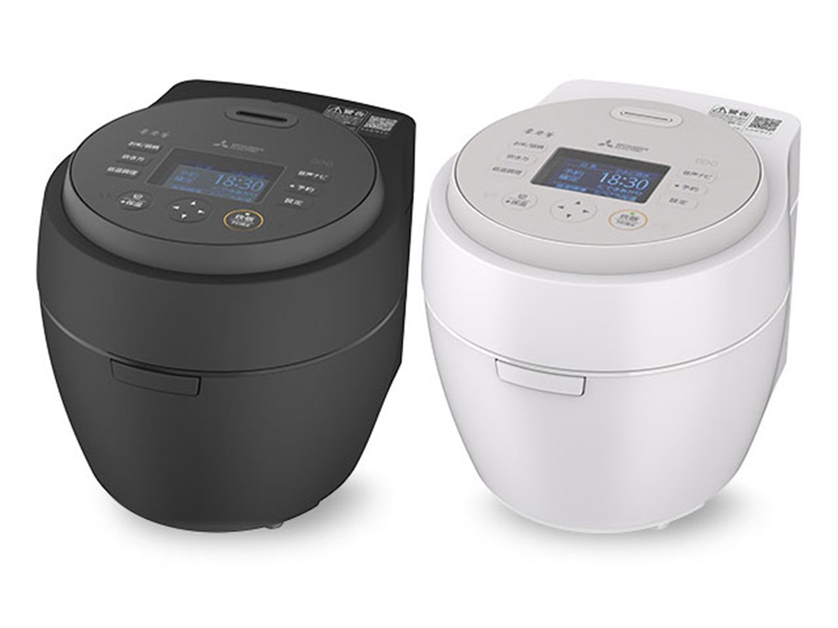 三菱電機、純度99.9％の炭素材を用いた炊飯器「本炭釜 紬 NJ-BW10J