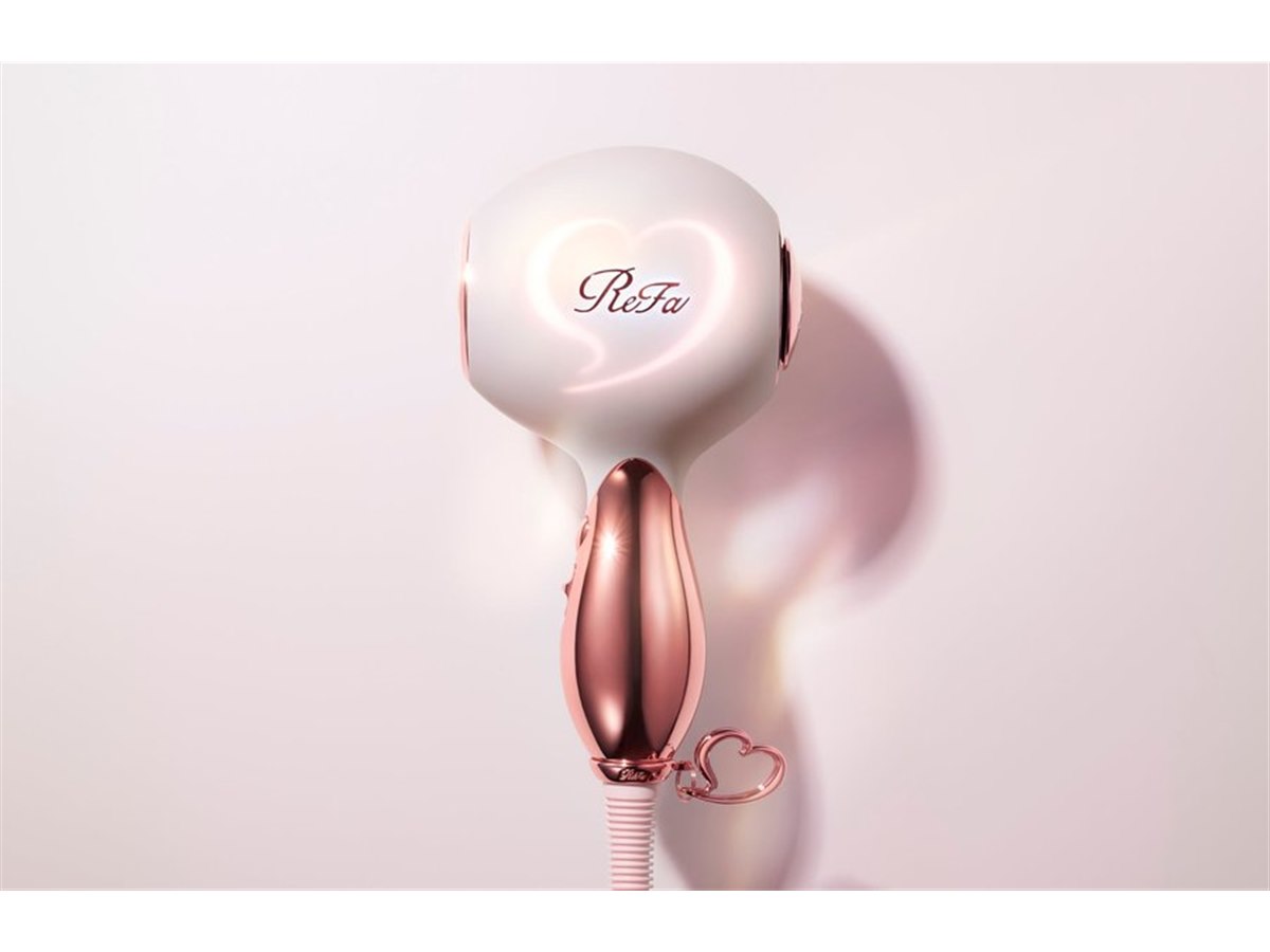 MTG、ハートモチーフをあしらったヘアドライヤー「ReFa HEART DRYER