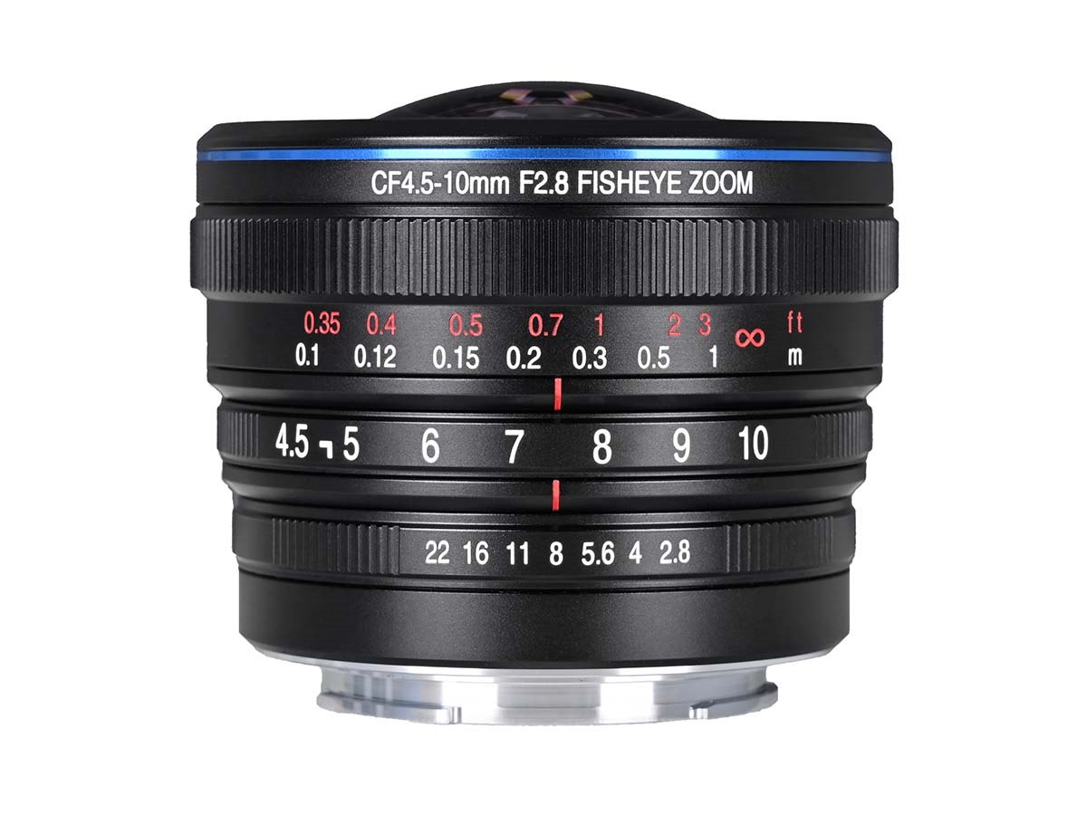 LAOWA、円周と対角の表現が可能な魚眼ズームレンズ「4.5-10mm F2.8 CF