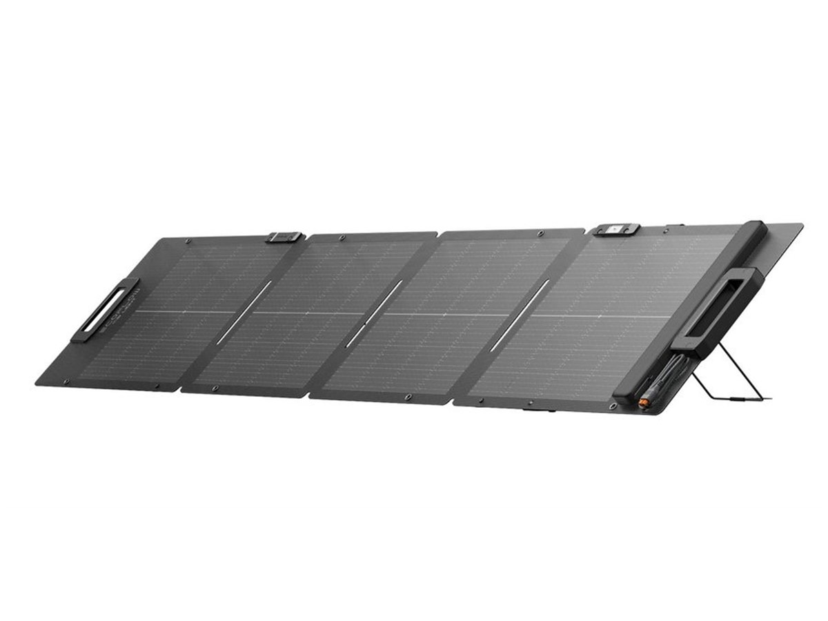 【新品未使用】ECOFLOW ソーラーパネル 110W EcoFlow、両面受光で発電効率を高めた「EcoFlow 110W軽量両面ソーラー