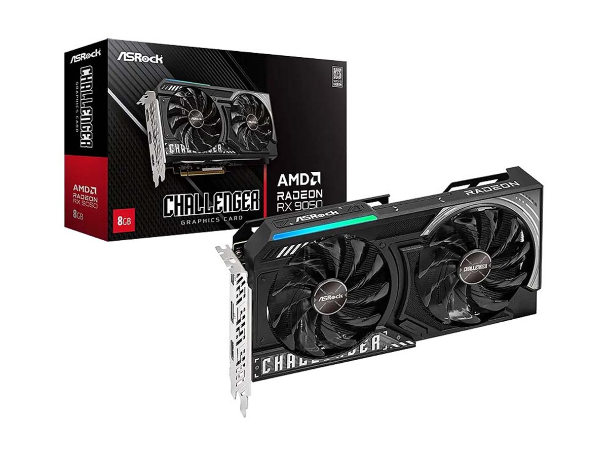 ASRock、エントリー向けGPU「Radeon RX 9050」を搭載したビデオカード