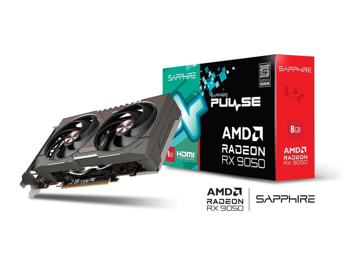 SAPPHIRE、RDNA 4採用のエントリーGPUを搭載したビデオカード