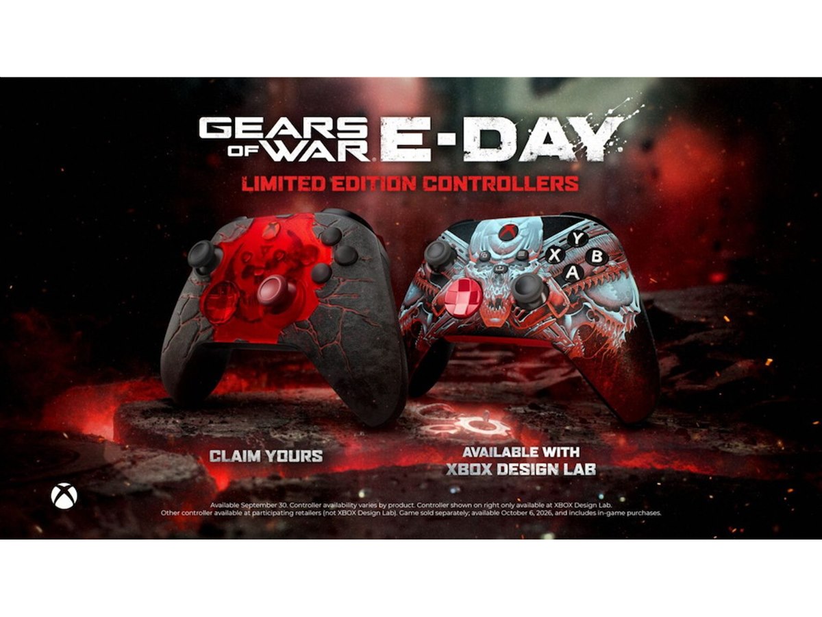 マイクロソフト、「Gears of War: E-Day」デザインの限定ワイヤレス 