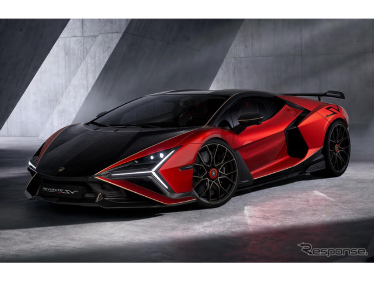 ランボルギーニの新V12フラッグシップ『レヴエルト SV』発表、価格は