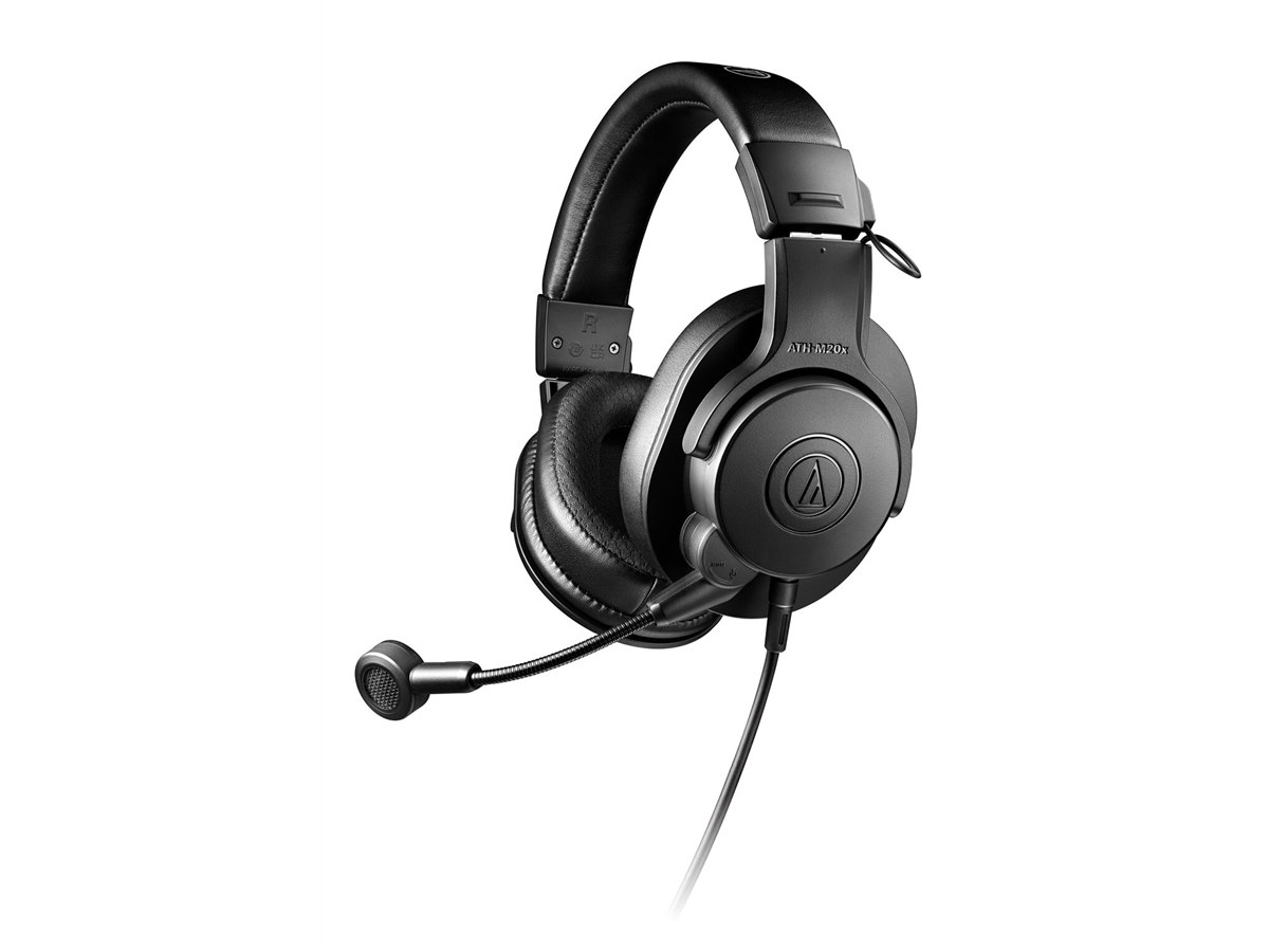 オーディオテクニカ、モニターヘッドホンとコンデンサーマイクを一体化