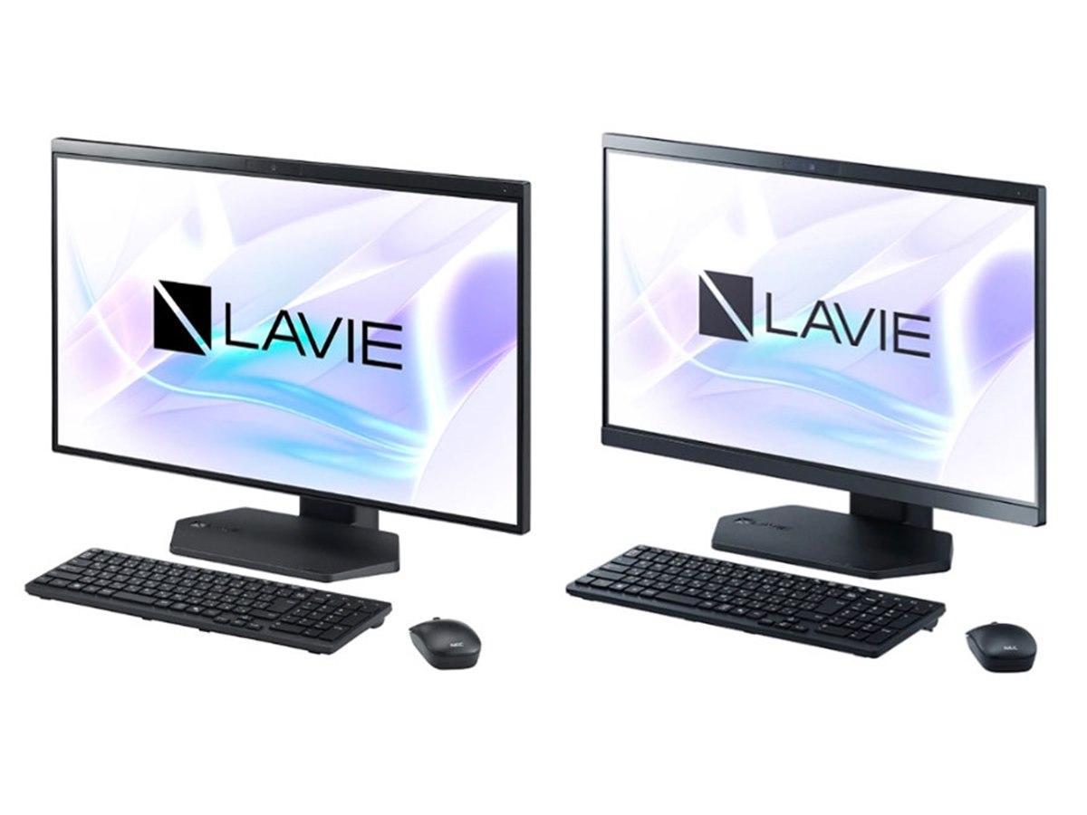 NEC、「Core i5-1335U」を搭載した27型/23.8型液晶一体型デスクトップ
