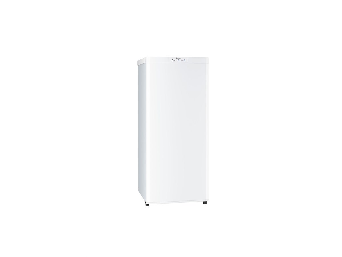三菱電機 冷凍庫(120L) MF-U12A-H フリーザー 自動霜取り 三菱電機、面倒な霜取りが不要なファン式自動霜取搭載のコンパクト