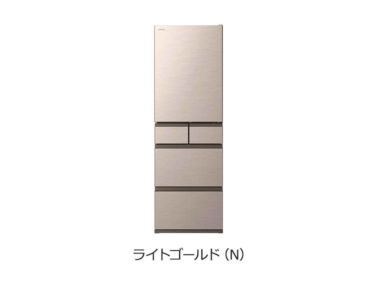 冷蔵庫 本体 日立、本体幅60cmのスリムな設計と大容量470Lを両立させた片開き5ドア