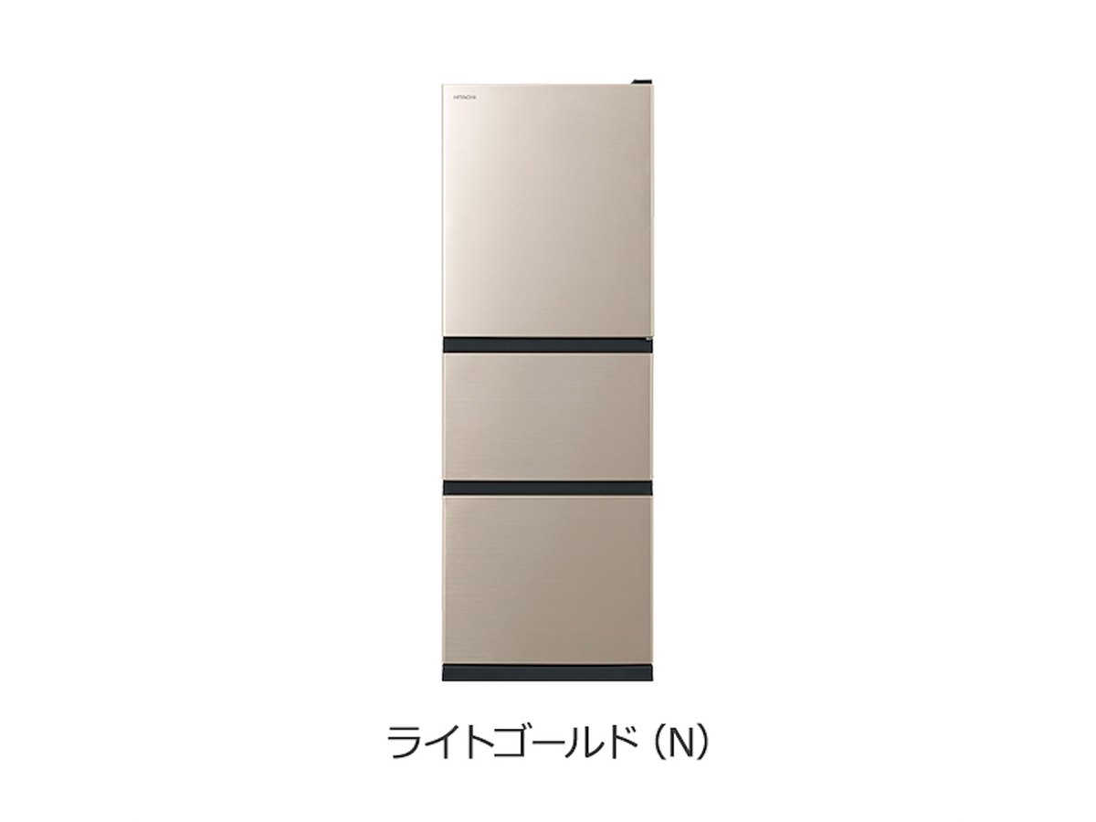 日立、本体幅スリム54cmで高さ低めの152cm3ドア冷蔵庫「R-27Y」 - 価格.com