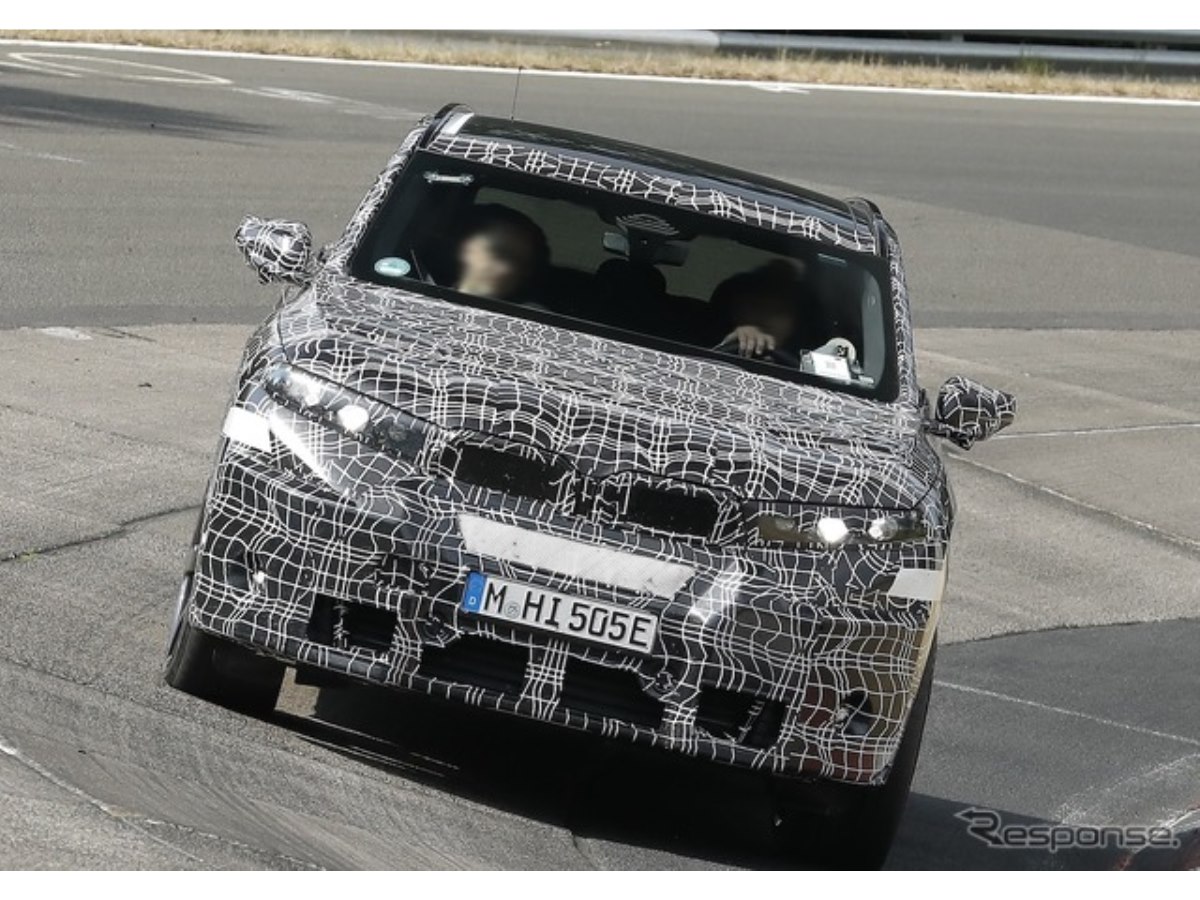 モンスターEVがニュル降臨！ BMW『iX5 M』は4モーター搭載で1000ps超か