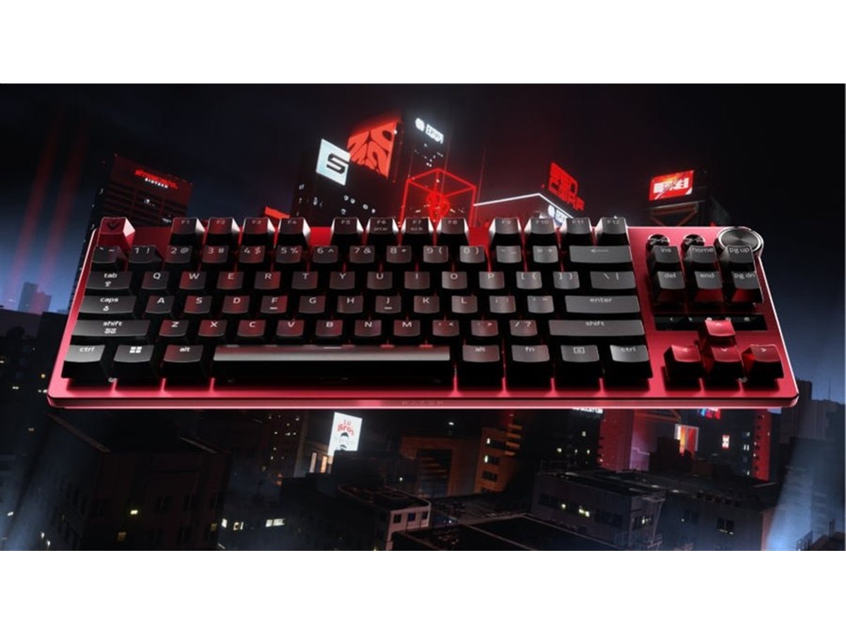 Razer、Sentinelsとの特別コラボレーションモデル「Razer Huntsman V3