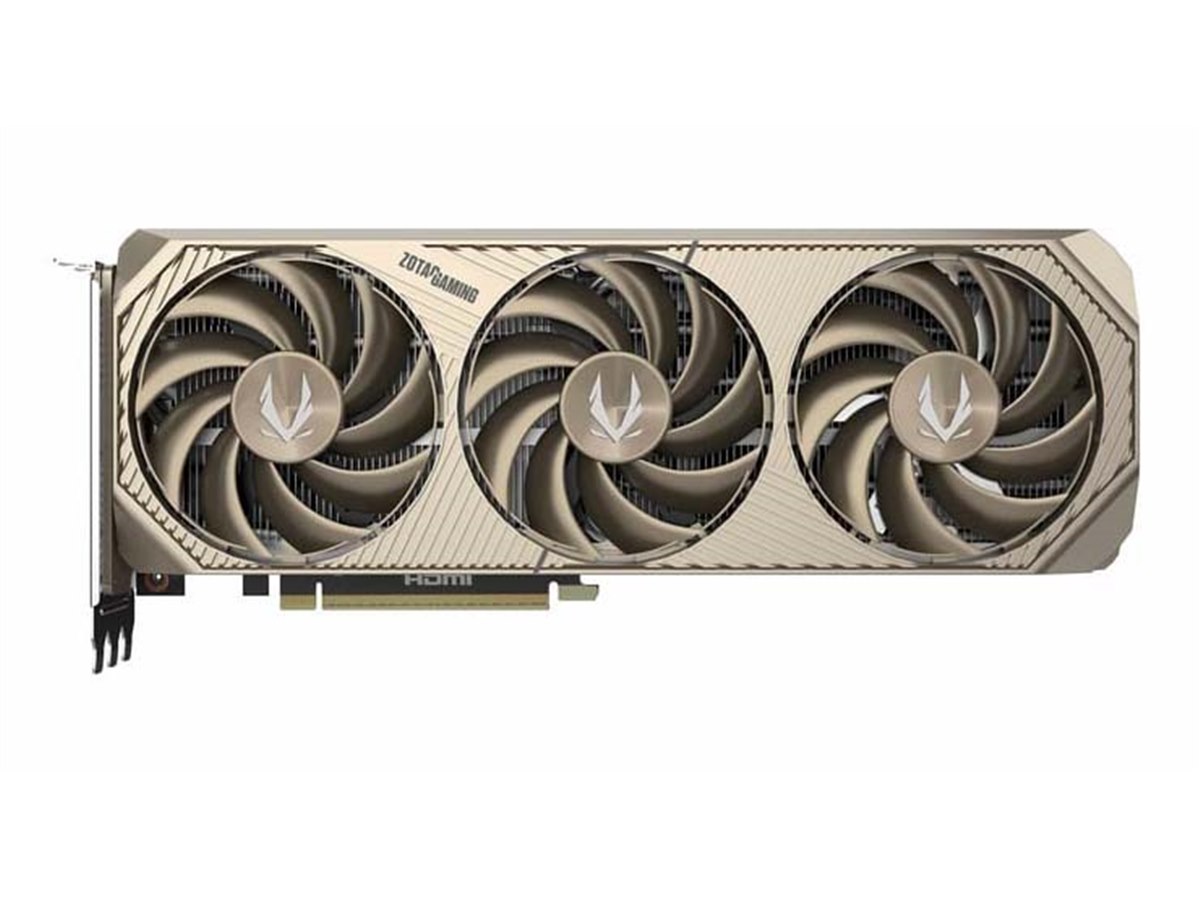 ZOTAC、チタニウムカラーで「GeForce RTX 5080」を搭載した20周年記念