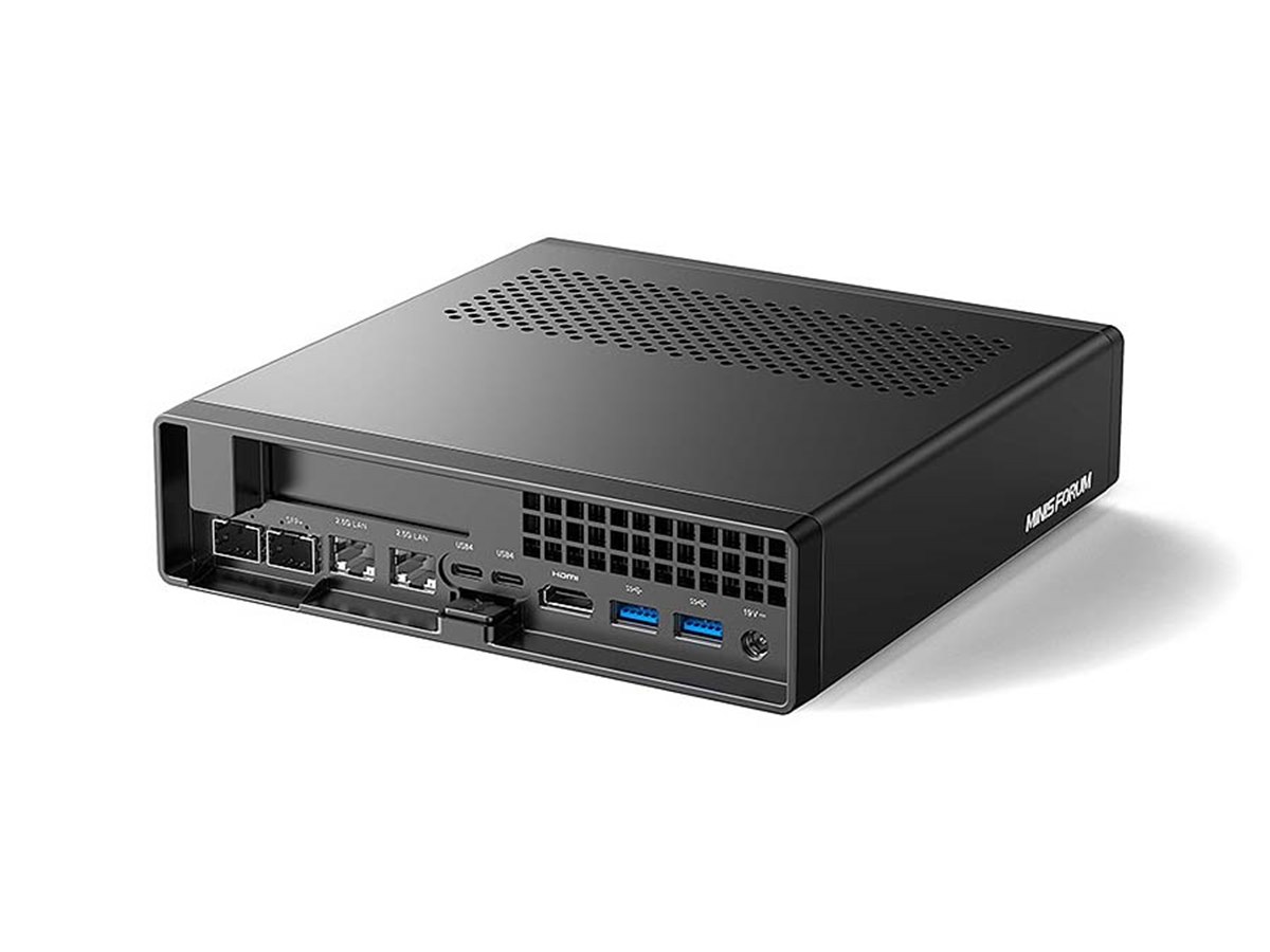 MINISFORUM、OSレスのミニワークステーション「MINISFORUM MS-01