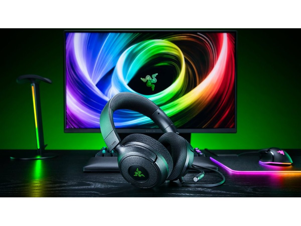 Razer、プレイのあらゆる瞬間に「触感」を加える有線ゲーミングヘッド
