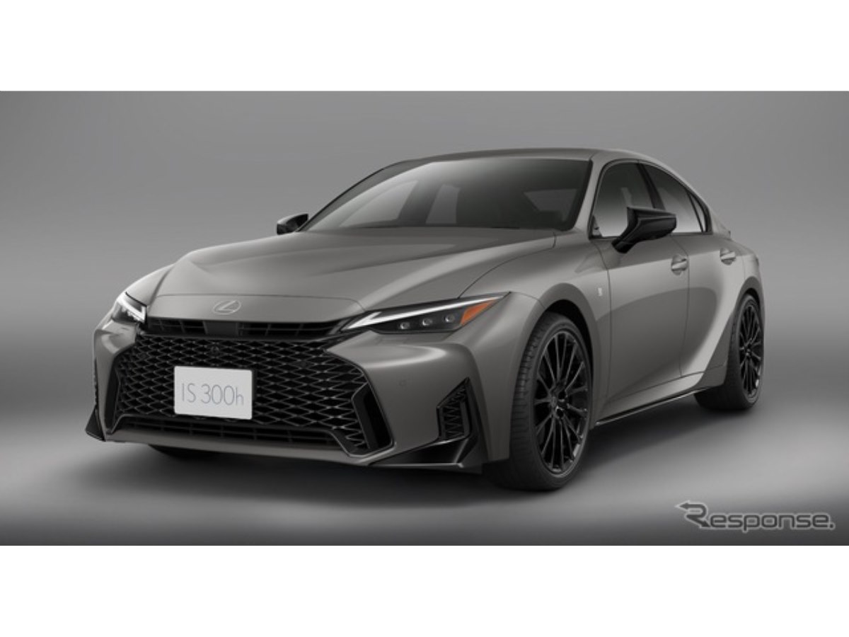 レクサス『IS300h』一部改良、「F SPORT Mode Black Ⅵ」設定…BBS製19