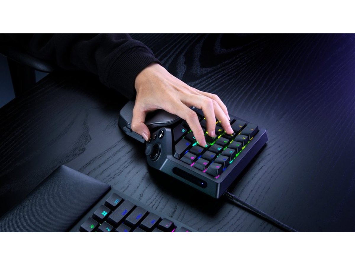 Razer、8000Hz対応のゲーミングキーパッド「Razer Tartarus V2 Pro