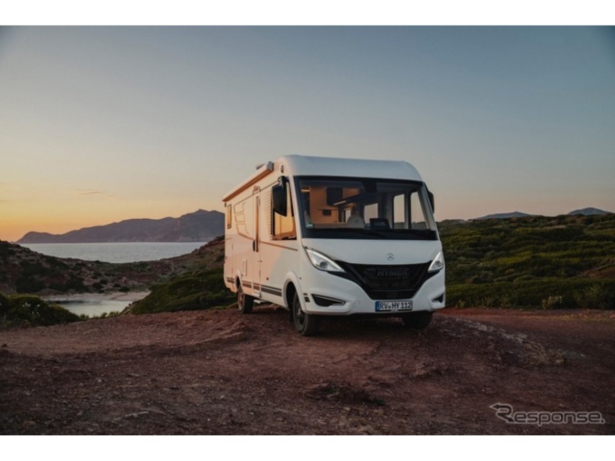 1/18 キャンピングカー　ハイマーモービル メルセデスベンツの大型キャンピングカー、「HYMER」各1台を限定販売へ