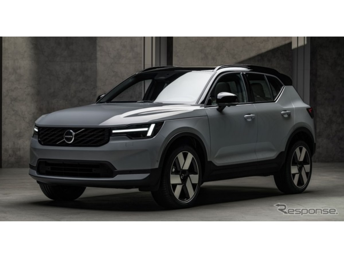 ボルボ『XC40』が表情一新、AIアシスタント「Gemini」搭載と安全技術を