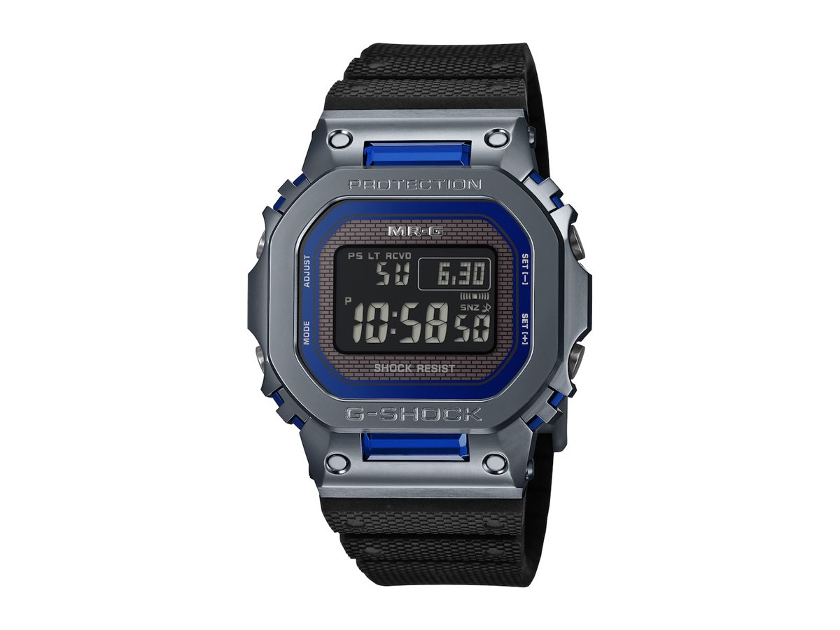 s*n様 【美品】貴重★G-SHOCK MR-G★フルチタン製 渋いJazzカラ カシオ、G-SHOCK最上級ライン「MR-G」からブルーサファイアを配した
