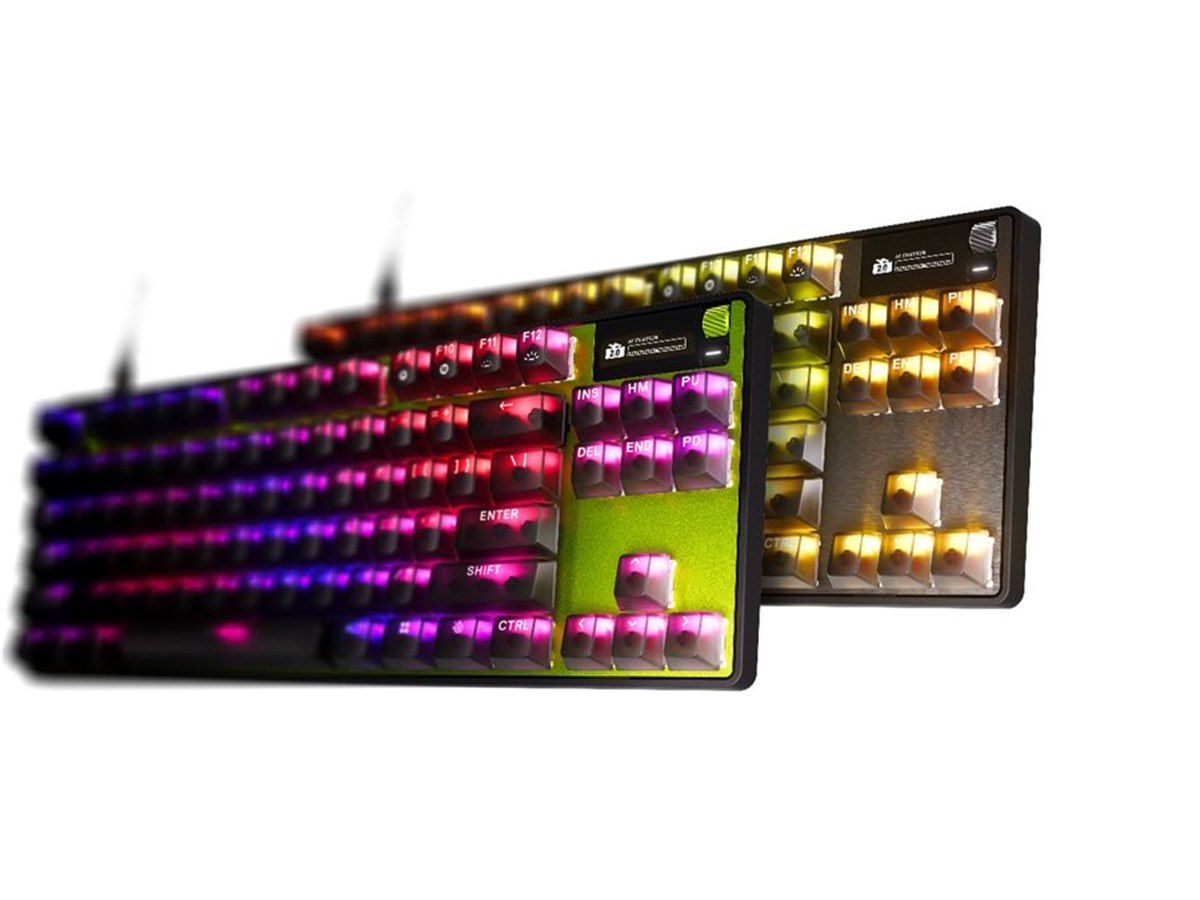 SteelSeries、ゲーミングキーボード「Apex Pro TKL Gen 3」に2種類の