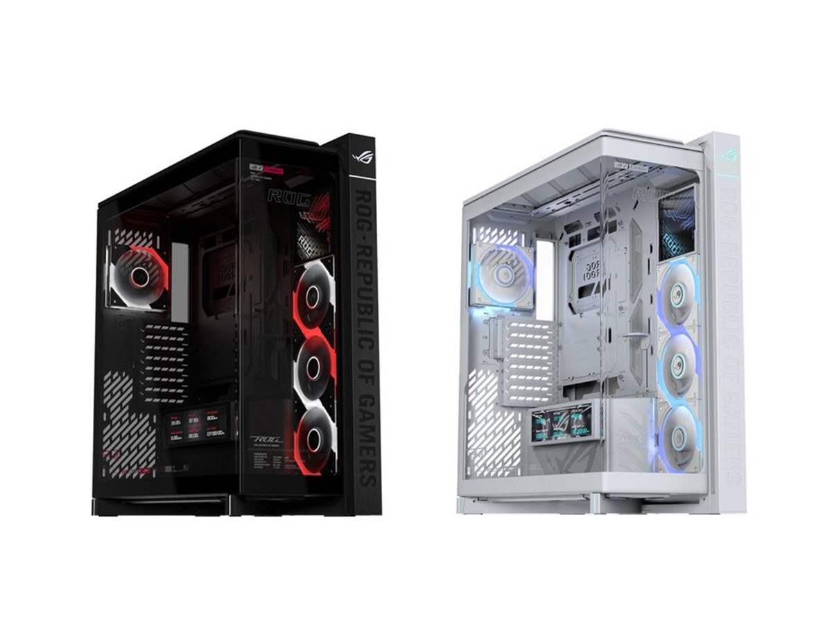 ASUS、最大14基のファンが搭載可能なフルタワーPCケース「ROG Cronox
