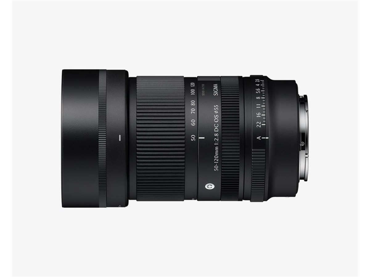 シグマ、小型軽量設計のAPS-C用望遠ズームレンズ「Sigma 50-120mm F2.8