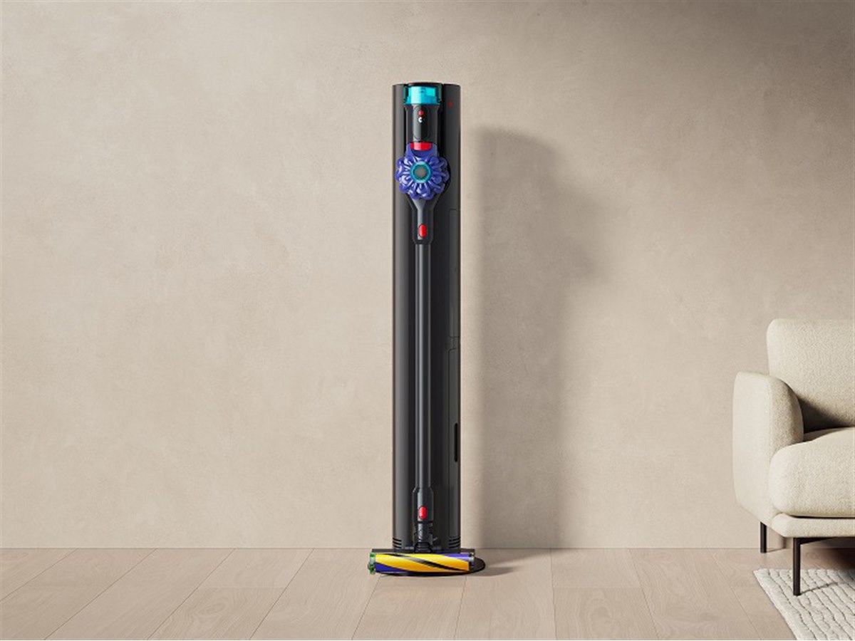 ダイソン初となる自動ゴミ収集ドック付きコードレス掃除機「Dyson V10