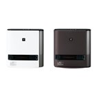 シャープ、人感センサーを搭載したコンパクトなセラミックファン