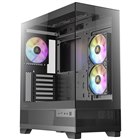 Antec、デュアルチャンバー設計でMicroATX対応キューブ型PCケース