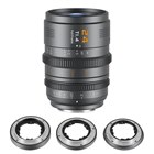 シネマスコープ映像を簡単に撮影できる「50mm f1.8 1.33X アナモル