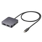 サンワサプライ、8K出力や最大85W給電に対応したUSB 10Gbps Type-Cハブ