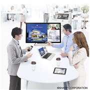 シャープ、少人数ミーティングに適した40V型フルHDタッチディスプレイ