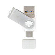�O���[���n�E�X�A�uUSB Type-A�v�umicroUSB�v�uUSB Type-C�v�Ή�3in1�������[