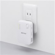 バッファロー、コンセント直挿しで11ac対応の無線LAN中継機