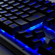 �T�����A�������V���[�V���̗p����LED�Q�[�~���O�L�[�{�[�h