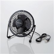 エレコム、耐久性の高い金網フレームを採用したUSB扇風機「FAN-U182」など4機種