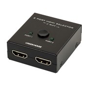 �O���[���n�E�X�A2�ʂ�̐ڑ����@�ɑΉ�����HDMI�Z���N�^�[�uGH-HSWE2-BK�v