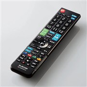 エレコム、4メーカー対応のレコーダーマルチリモコン「ERC-BDR01BK-MU」