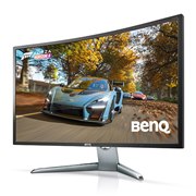 BenQ EX3200R  31.5インチ 湾曲ゲーミングモニター BenQ、曲面でレースゲームに適した31.5型液晶「EX3200R」 - 価格.com