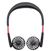 ヒロ、USB充電式首かけ扇風機「Neck Twin Fan」に新色