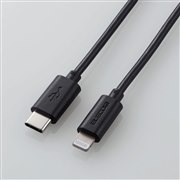 エレコム、Made for iPhoneを取得したUSB-C対応Lightningケーブル