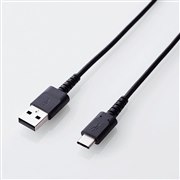 エレコム、USB Type-Cスマホ用の断線に強い通信・充電ケーブル