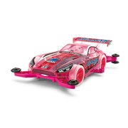 タミヤ、丸くてかわいいブタドライバーが操る「ミニ四駆ピッグGT」