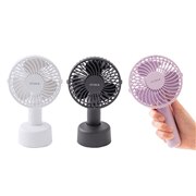 シロカ、スタントに置くだけで充電できるハンディファン「SF-H151」