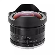 ���H���A�~���[���X�p�̐V�^���჌���Y�u7artisans 7.5mm F2.8 Fish-eye II�v