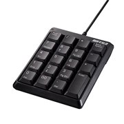 バッファロー、フレームを狭くしたコンパクトなテンキーボード「BSTK110BK」
