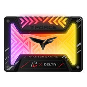 Team�ARGB LED�𓋍ڂ���2.5�C���`SATA SSD�uDELTA PHANTOM Gaming RGB SSD�i5V�j�v