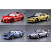 AOSHIMA、日産「幻のケンメリ」「トップシークレット BNR34」など9月再生産モデル