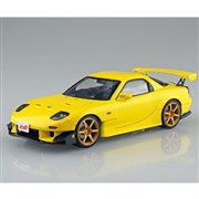 頭文字D 1/24 MAZDA RX-7 FD3S 1991 高橋啓介仕様 高橋啓介 FD3S RX-7 プロジェクトD仕様 - AOSHIMA SCALE MODEL